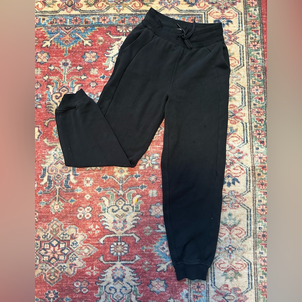 Lululemon Athletica Black Scuba Joggers